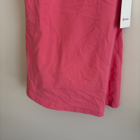 Lululemon Athletic Align Short Sleeve Dress Sakura Pink NWT Women’s Sz 4 - Picture 4 of 8